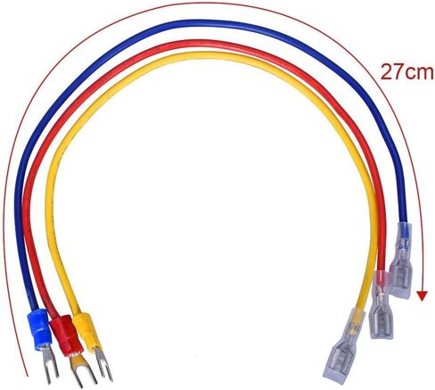 15A 250V Rocker Switch On/Off Power Socket Inlet Module Plug 10A Fuse Switch with 18 AWG Wiring 3 Pin - 2pcs in Kuwait