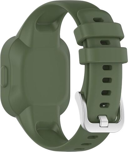 سوار سيليكون REYDA متوافق مع Garmin Vivofit jr.3، سوار ساعة سيليكون مرن ناعم ومسامي، سوار معصم رياضي بإبزيم معدني لسوار بديل لـ Garmin Vivofit jr.3 لتتبع اللياقة البدنية in Kuwait