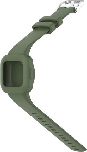سوار سيليكون REYDA متوافق مع Garmin Vivofit jr.3، سوار ساعة سيليكون مرن ناعم ومسامي، سوار معصم رياضي بإبزيم معدني لسوار بديل لـ Garmin Vivofit jr.3 لتتبع اللياقة البدنية in Kuwait