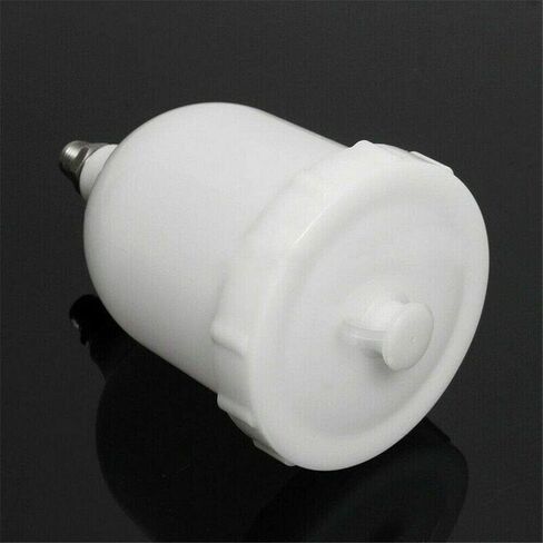 600mL Spray Gun Cup ABS Plastic Gravity Feed Paint Cup Replacement Pot withThread Connector for Most Automotive Series Spray Guns in Saudi Arabia