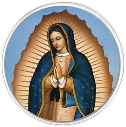 Our Lady of Guadalupe Metal Rosary Tin in Saudi Arabia