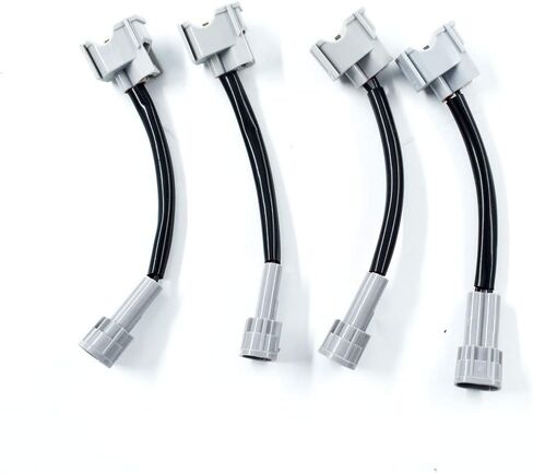 labwork 4X 410cc New Fuel Injectors w/Plug & Play Adapters Replacement for Honda Acura RDX in Saudi Arabia