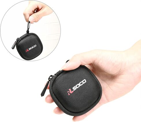 حافظة صلبة RLSOCO لسماعات الأذن JBL Tour Pro 2 True اللاسلكية المانعة للضوضاء - أسود (الجراب فقط) in Saudi Arabia