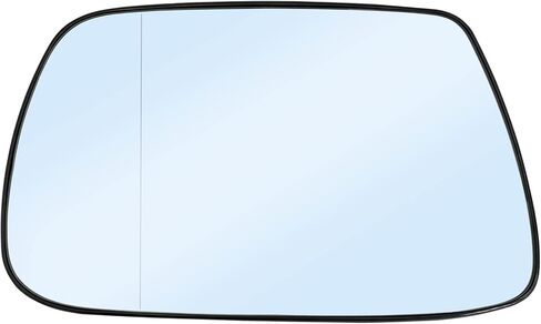 استبدال زجاج مرآة ساخن من جانب الركاب الجديد لسيارة جيب جراند شيروكي 2005-2010 - زجاج مرآة محدب ساخن مع حامل خلفي، استبدل 5142874AA in Kuwait