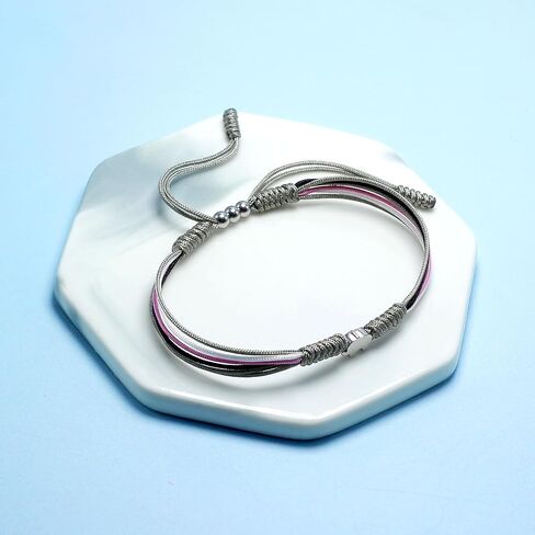 Cute Animals Tracking Bracelet, Luck and Protection Gift, Tibetan Bracelet, Surfer String Wrap Bracelet for Men, Women, Forever Love Friendship Bracelet in Saudi Arabia