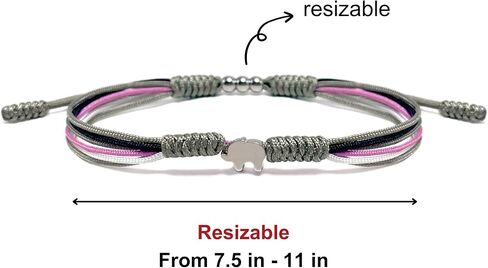 Cute Animals Tracking Bracelet, Luck and Protection Gift, Tibetan Bracelet, Surfer String Wrap Bracelet for Men, Women, Forever Love Friendship Bracelet in Saudi Arabia