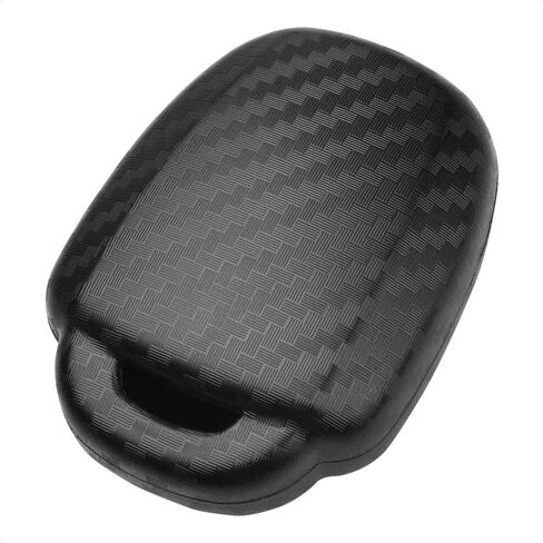 TANGSEN Key Fob Case Cover Compatible with Scion FR-S IQ TC XB Toyota 86 Camry Corolla Highlander Prius C RAV4 Sequoia Tacoma Tundra Yaris 2 3 4 Button Keyless Entry Remote 3D Carbon Fiber ABS Emboss in Saudi Arabia