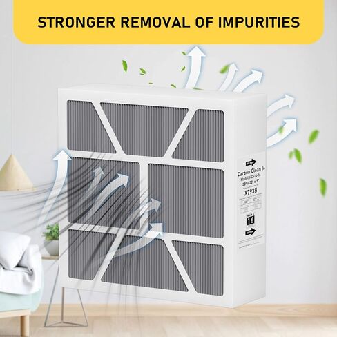 X7935 Furnace Air Filter Replacement Compatible with Lennox X7935 Filter Model HCC14-23 and Honeywell Filter Models FC100A101 And FC200E1011, 20"x20"x5" MERV 16 Filter, 1 Pack in Saudi Arabia