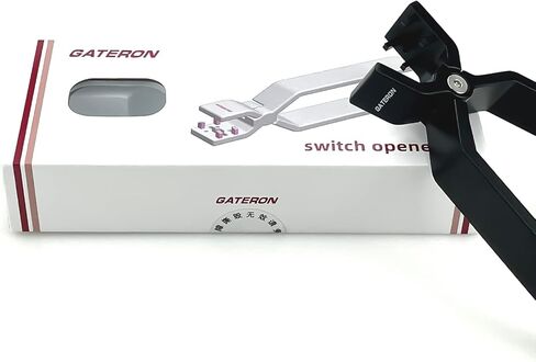 DRAOZA Gateron Switch Opener for Mechanical Keyboard Switches for Gateron Cherry TTC Kailh Switch Keyboard Switch Open Lubrication Tool（Switch Opener Black） in Saudi Arabia