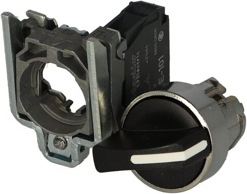 XB4BD21 | SCHNEIDER XB4BD21 Black SELECTOR Switch, 22, 2-Position, Stay Put, 1NO, 600V in Saudi Arabia