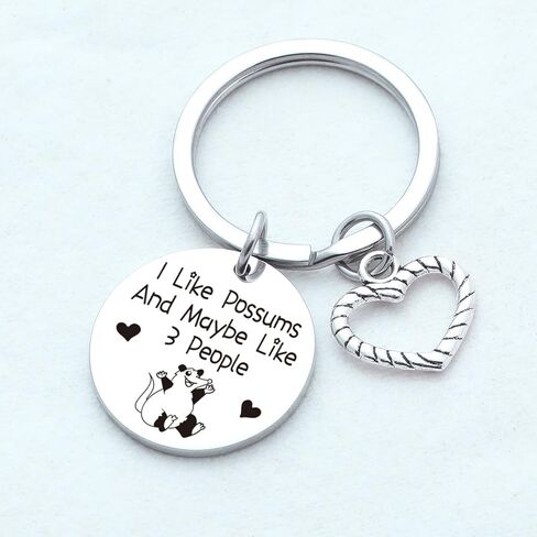 Possums Mom Jewelry Opossum Jewelry Best Friend Keychain Daughter Gift Possums Inspired Gift in Saudi Arabia