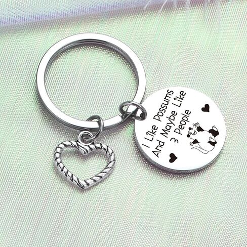 Possums Mom Jewelry Opossum Jewelry Best Friend Keychain Daughter Gift Possums Inspired Gift in Saudi Arabia