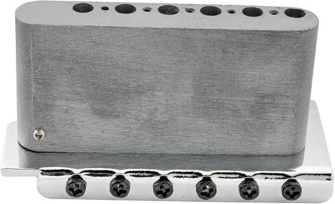 Wilkinson WOV05 54mm 2-Point ST Vintage Guitar Tremolo Bridge Full Block for Fender MIJ/MIK Strat Electric Guitar Replacement, Chrome in Saudi Arabia