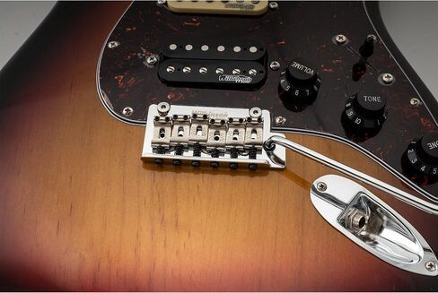 Wilkinson WOV05 54mm 2-Point ST Vintage Guitar Tremolo Bridge Full Block for Fender MIJ/MIK Strat Electric Guitar Replacement, Chrome in Saudi Arabia