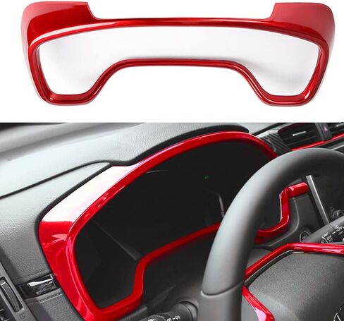 Automotive Dashboard Instrument Panel Dial Cover Frame ABS Carbon Fiber Inner Decorative Moulding Trim Accessories For Honda CRV 2017 2018 2019 2020 2021 2022 in Saudi Arabia