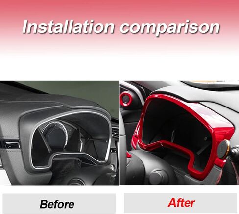 Automotive Dashboard Instrument Panel Dial Cover Frame ABS Carbon Fiber Inner Decorative Moulding Trim Accessories For Honda CRV 2017 2018 2019 2020 2021 2022 in Saudi Arabia
