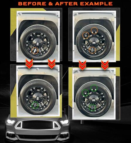 طلاء لمسات نهائية باللون الأسود اللامع، قلم إصلاح الخدوش للعجلات، إصلاح رقائق طلاء الحواف، مزيل خدوش أسود للسيارات، طلاء على مرحلة واحدة، لون عميق ولامع in Kuwait