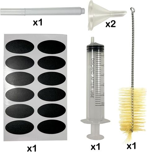 12Pack 4oz (120ml) Boston Glass Bottles. Essential Oil Bottle With Black Poly Cone Lids. For Potion,Juice,Ginger Shots,Oils, Whiskey,Perfume,Aromatherapy,Lab Refillable Sample Vials (Amber) in Saudi Arabia