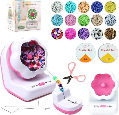 Electric Bead Spinner - Bead Spinner Kit - Electric Bead Spinner - Automatic Bead Spinner - Bead Machine - Bead Soinner - Bead Spinner Electric - Bead Spinner for Jewelry Making in Saudi Arabia