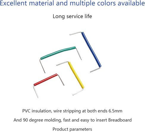 140pcs Solderless Breadboard Jumper Cable Wire Kit U Shape for Arduino Shield in Kuwait