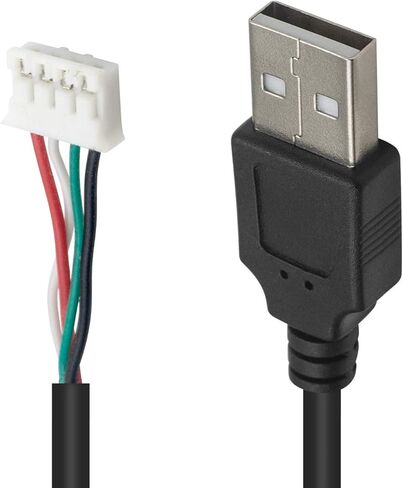 كابل Duttek USB إلى PH2.0، كابل بيانات PH2.0 أنثى إلى USB 2.0 ذكر إلى 4 دبابيس 30 سم/12 بوصة in Saudi Arabia