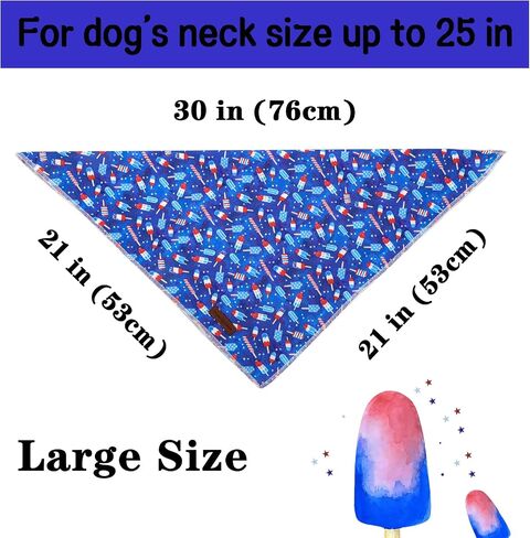 Unique style paws Independence Day Flag Dog Collar, Best for Small Medium Large Boys Girls Dogs in Saudi Arabia