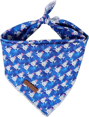 Unique style paws Independence Day Flag Dog Collar, Best for Small Medium Large Boys Girls Dogs in Kuwait