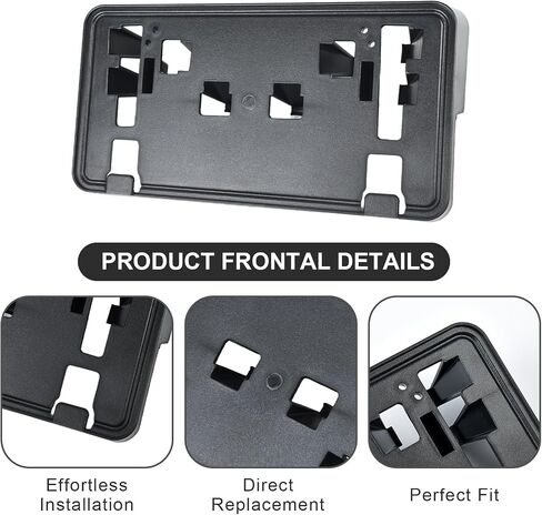 Compatible for Front License Plate Bracket Frame Holder 2021 2022 2023 Ford F150 2.7L, 3.0L, 3.5L V6 ML3Z-17A385-BB in Saudi Arabia