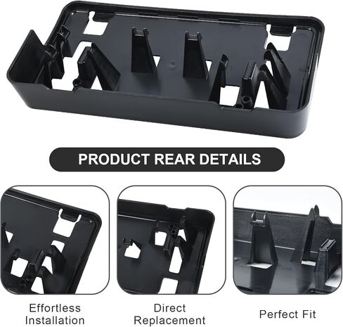 Compatible for Front License Plate Bracket Frame Holder 2021 2022 2023 Ford F150 2.7L, 3.0L, 3.5L V6 ML3Z-17A385-BB in Saudi Arabia