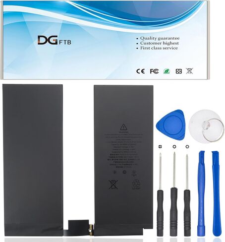 New A2043 36.59Wh Tablet Replacement Battery for iPad Pro 12.9" 4th Gen 2020, with iPad Pro 12.9" 3rd Gen 2018 Series A1895 A1983 A1876 A2069 A2232 A2233 A2229 A2014 3.76V 36.59Wh/9720mAh in Saudi Arabia