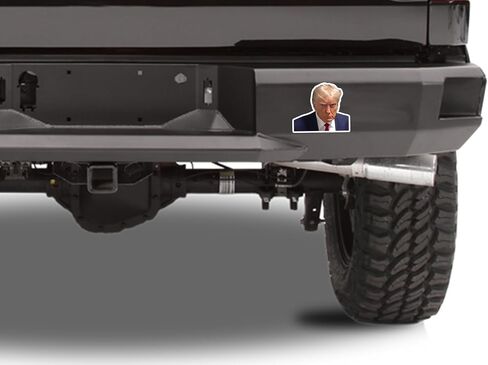 Rogue River Tactical Trump Mugshot 2024 Presidential Election Bumper Sticker Car Decal USA Election Political Sticker in Saudi Arabia