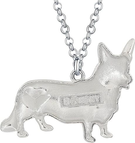 Enamel Alloy Cute Dog Breeds Necklace Puppy Pendant Pets Jewelry Dog Gifts for Women Charms Decor in Saudi Arabia