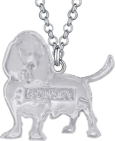 Enamel Alloy Cute Dog Breeds Necklace Puppy Pendant Pets Jewelry Dog Gifts for Women Charms Decor in Saudi Arabia