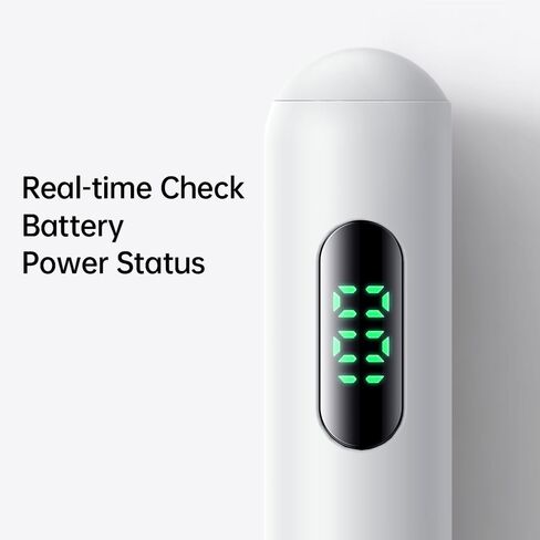 قلم Mcdodo Stylus لجهاز iPad، قلم iPad الجيل الثاني مع شاشة عرض طاقة رقمية للشحن اللاسلكي المغناطيسي، قلم ستايلس متوافق مع iPadPro 12.9 في 3/4/5/6، iPadPro 11 في 1/2/3/4، iPadAir 4/5، Mini 6 in Kuwait