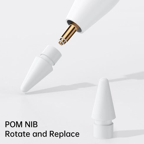 قلم Mcdodo Stylus لجهاز iPad، قلم iPad الجيل الثاني مع شاشة عرض طاقة رقمية للشحن اللاسلكي المغناطيسي، قلم ستايلس متوافق مع iPadPro 12.9 في 3/4/5/6، iPadPro 11 في 1/2/3/4، iPadAir 4/5، Mini 6 in Kuwait
