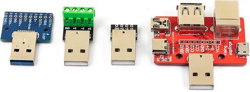 11 قطعة مجموعة لوحة القطع USB من النوع A B Type-C Mini Micro ولوحة القطع 6 في 1 in Saudi Arabia