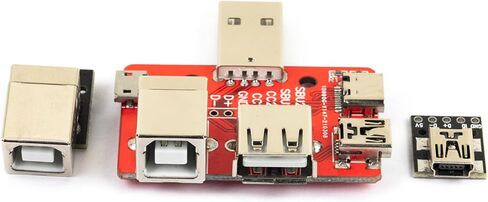11 قطعة مجموعة لوحة القطع USB من النوع A B Type-C Mini Micro ولوحة القطع 6 في 1 in Saudi Arabia