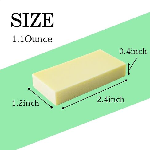 Rust Eraser for Knives Kitchen Stoves Wood Finish and Bicycles Multi Purpouse Cleaning Rubber Eraser Remover Dirt Stains (Fine) Made in Japan, Set of 2 in Saudi Arabia