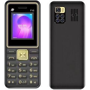 Yoidesu F10 2G هاتف خلوي غير مقفل لكبار السن، شاشة 1.8 بوصة، 3 فتحات لبطاقة SIM، أزرار بإضاءة خلفية، حجم عالٍ، وضع استعداد طويل، هاتف احتياطي سهل الاستخدام للطلاب المسنين (قابس أمريكي 110 فولت)