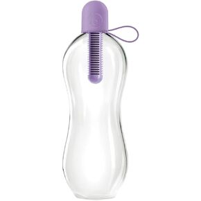 Bobble Classic Water Bottle, Filtered Water, BPA-Free Reusable Bottle, Soft Touch Carry Cap with Replaceable Carbon Filter for Sustainable Water and Hydration 34 oz (Black)