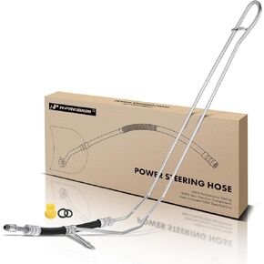A-Premium Power Steering Hose Pressure Hose Line Assembly Compatible with Land Rover Discovery 1999-2004 4.0L 4.6L Pump To Gear/Rack Pinion