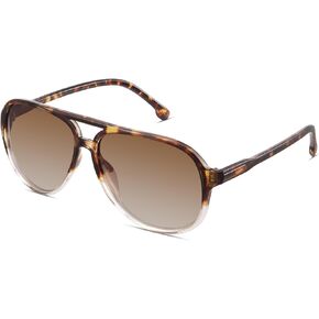 livho Trendy Polarized Aviator Sunglasses Women Men, Retro Sun Glasses for Women Men 2024, Oversized UV Protection Shades