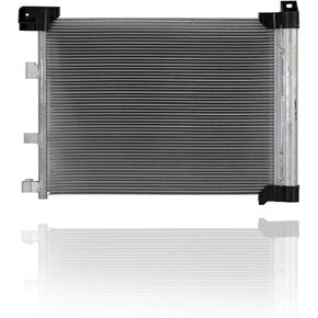 A/C Condenser - Pacific Best Inc. Compatible/Replacement for 4230 13-19 Nissan Sentra 1.8L 4Cy-Only - With Receiver & Dryer
