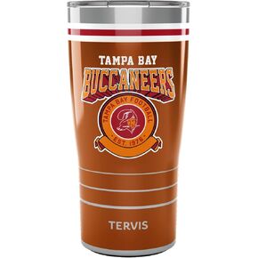 Tervis NFL Tampa Bay Buccaneers-Vintage Insulated Tumbler, 20oz, Stainless Steel