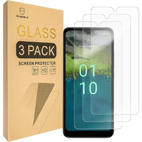 Mr.Shield [3-Pack] Screen Protector For Nokia C110 [Tempered Glass] [Japan Glass with 9H Hardness] Screen Protector