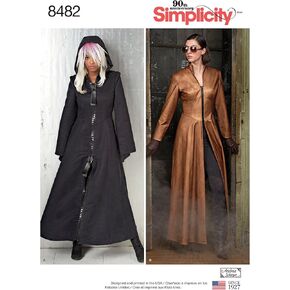Simplicity Women's Costume Coats Sewing Pattern, Sizes 6-14