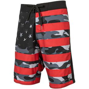 S A Company Men's 4-Way Stretch Board Shorts
