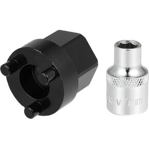 X AUTOHAUX 1 Set 20mm A/C Compressor Clutch Hub Remover Tool for Mercedes-Benz C350 CL550 C280 C350 CL550 5SE09C 5SE12C 7SEU16C