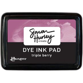 Ranger Simon Hurley create. Dye Ink Pad-Triple Berry