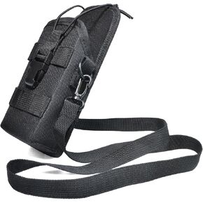 TWAYRDIO Molle Radio Pouch, Universal Radio Holster Holder, Two Way Radio Case for Baofeng Kenwood Motorola Yaesu Icom Handhelds HT Walkie Talkies